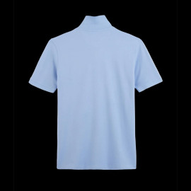 Eden Park Polo Shirt Cotton Pima Light Blue PPKNIPCE0006-BLM3 - men