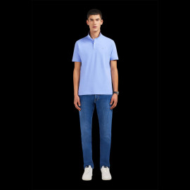 Eden Park Polo Shirt Cotton Pima Light Blue PPKNIPCE0006-BLM3 - men