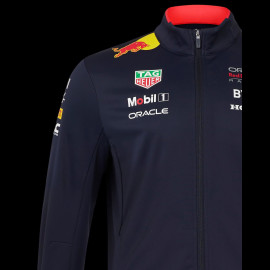 Red Bull Softshell Jacke Racing Verstappen Pérez F1 Marineblau TU5286-190 - Herren