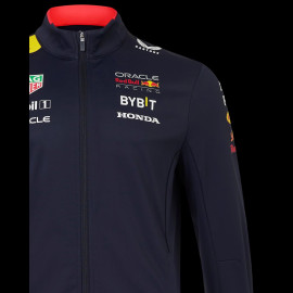 Red Bull Softshell Jacke Racing Verstappen Pérez F1 Marineblau TU5286-190 - Herren