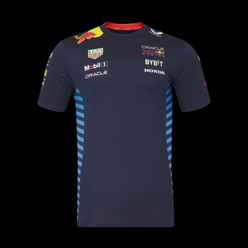 Red Bull Racing T-shirt F1 Verstappen Perez Nachtblau TM5289-190 - Herren