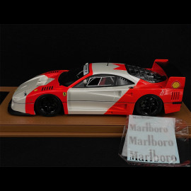 Ferrari F40 LM Press Version 1996 Marlboro Red / White 1/18 Tecnomodel TM18-286L