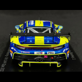 Porsche 911 GT3 R Type 992 n° 96 5th 24h Spa 2023 1/43 Spark SB702