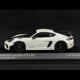 Porsche 718 Cayman GT4 RS 2021 Weiß 1/43 Minichamps 410069702