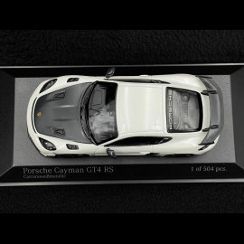 Porsche 718 Cayman GT4 RS 2021 Weiß 1/43 Minichamps 410069702