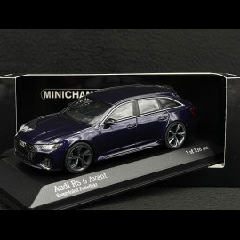 Audi RS6 Avant 2019 Purple Metallic 1/43 Minichamps 410018016