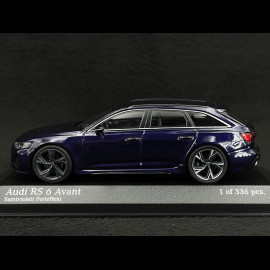 Audi RS6 Avant 2019 Metallic Viola 1/43 Minichamps 410018016