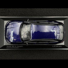 Audi RS6 Avant 2019 Purple Metallic 1/43 Minichamps 410018016