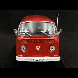 Volkswagen Bulli T2 Van "Porsche Renndienst" 1972 Rot 1/43 Minichamps 943053064