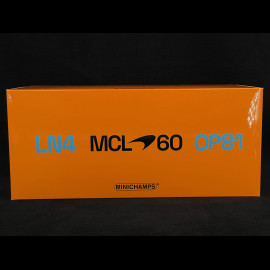 Lando Norris McLaren MCL60 n° 4 Season 2023 F1 1/18 Minichamps 537231804