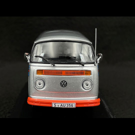 Volkswagen Bulli T2 Bus "Porsche Renndienst" 1972 Martini Weiß 1/43 Minichamps 943053066