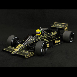 Ayrton Senna Lotus 98T Renault n° 12 GP Deutschland 1986 F1 Dirty Version 1/18 Minichamps 540863812