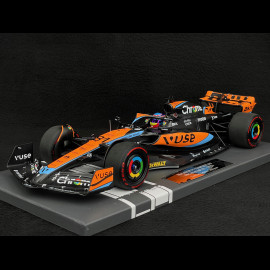 Oscar Piastri McLaren MCL60 n° 81 Season 2023 F1 1/18 Minichamps 537231881