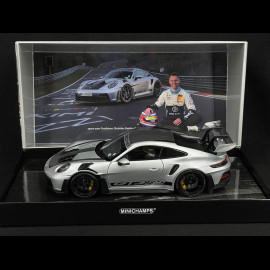 Porsche 911 GT3 RS Type 992 Weissach Package 2022 Sport Auto Supertest GT Silber 1/18 Minichamps 110062020