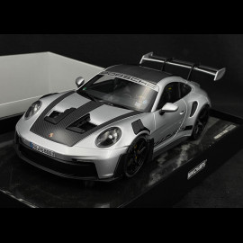 Porsche 911 GT3 RS Type 992 Weissach Package 2022 Sport Auto Supertest GT Silber 1/18 Minichamps 110062020