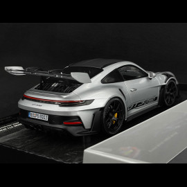Porsche 911 GT3 RS Type 992 Weissach Package 2022 Sport Auto Supertest GT Silber 1/18 Minichamps 110062020