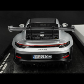 Porsche 911 GT3 RS Type 992 Weissach Package 2022 Sport Auto Supertest GT Silber 1/18 Minichamps 110062020