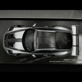 Porsche 911 GT3 RS Type 992 Weissach Package 2022 Sport Auto Supertest GT Silber 1/18 Minichamps 110062020