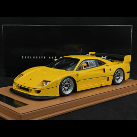 Ferrari F40 LM Press Version 1996 Enkei Felgen Gelb Giallo Modena 1/18 Tecnomodel TM18-286H