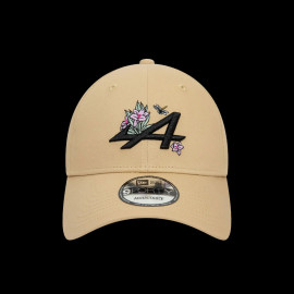 Alpine Cap F1 Team Floral Ocon Gasly Beige New Era 60566044