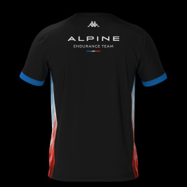 Alpine T-Shirt Endurance Team Schumacher Adirend Black / Blue / Red Kappa 381W3YW - Men