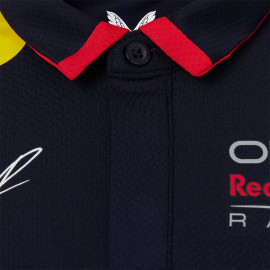 Red Bull Racing Polo shirt F1 Team Max Verstappen Signature Navy blue TM5885-190 - men