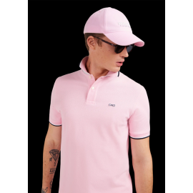 Eden Park Polo Shirt Cotton Pink E24MAIPC0013-ROC16 - men