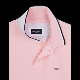 Eden Park Polo Shirt Cotton Pink E24MAIPC0013-ROC16 - men