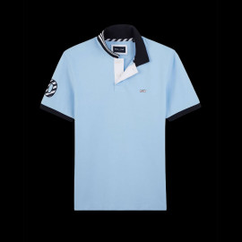 Eden Park Polo Shirt No. 10 Light Blue E24MAIPC0033-BLM - men