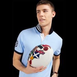 Eden Park Polo Shirt No. 10 Light Blue E24MAIPC0033-BLM - men