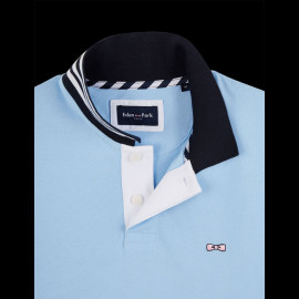 Eden Park Polo Shirt No. 10 Light Blue E24MAIPC0033-BLM - men