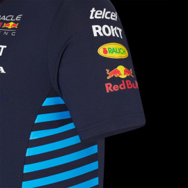 Red Bull Racing Polo Shirt F1 Team Verstappen Perez Navy blue TJ5288-190 - children