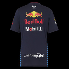 Red Bull Racing T-shirt F1 Team Verstappen Perez Marineblau TJ5289-190 - Kinder