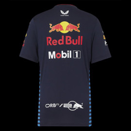 Red Bull Racing T-shirt F1 Team Verstappen Perez Navy blue TJ5289-190 - children