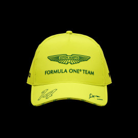 Aston Martin Cap BOSS F1 n° 14 Fernando Alonso Gelb 701229246-002