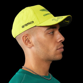 Aston Martin Hat BOSS F1 n° 14 Fernando Alonso Yellow 701229246-002