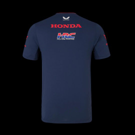 Honda T-Shirt Racing HRC Moto GP Mir Marini Dark Blue TU5348 - men