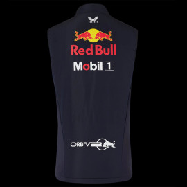 Red Bull ärmellose Jacke F1 Racing Team Verstappen Perez Canvas Marineblau TU5285-190 - Herren