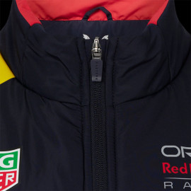 Red Bull ärmellose Jacke F1 Racing Team Verstappen Perez Canvas Marineblau TU5285-190 - Herren