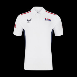 Honda Polo Racing HRC Moto GP Mir Marini White TU5837RE-020 - men