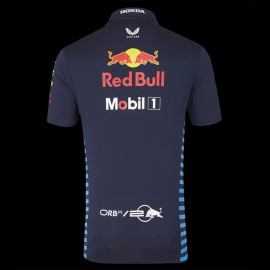 Red Bull Racing Polohemd F1 Team Verstappen Perez Marineblau TM5288-190 - Herren