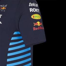 Red Bull Racing Polo Shirt F1 Team Verstappen Perez Navy blue TM5288-190 - men