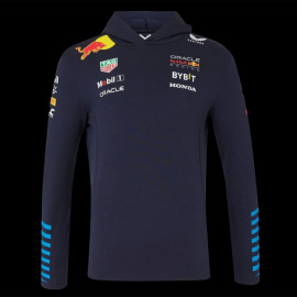 Red Bull hooded jacket F1 Racing Team Verstappen Perez Canvas Navy blue TM5291-190 - men