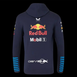 Red Bull Kapuzenjacke F1 Racing Team Verstappen Perez Canvas Marineblau TM5291-190 - Herren