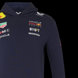 Red Bull Kapuzenjacke F1 Racing Team Verstappen Perez Canvas Marineblau TM5291-190 - Herren