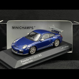Porsche 911 GT3 RS Type 997 2010 Blue Métallic 1/43 Minichamps 400069101