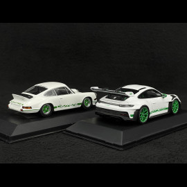 Duo Porsche 911 Carrera RS 2.7 1973 & 992 GT3 RS Tribute 2023 1/43