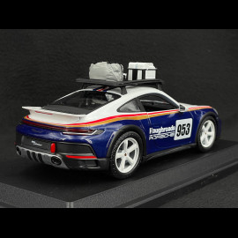 Porsche 911 Dakar Type 992 2023 Roughroads Blau / Weiß 1/24 Bburago 28029