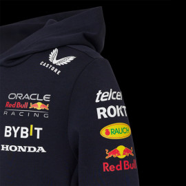 Red Bull hooded jacket F1 Racing Team Verstappen Perez Canvas Navy blue TJ5291-190 - children