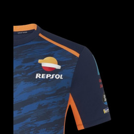 Honda T-Shirt Repsol HRC Moto GP Mir Martini Renewable fuel Blau TU5826RE-190 - Unisex